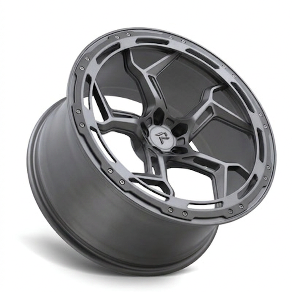 RZR LXXXVIII forged wheel — Satin Gunmetal