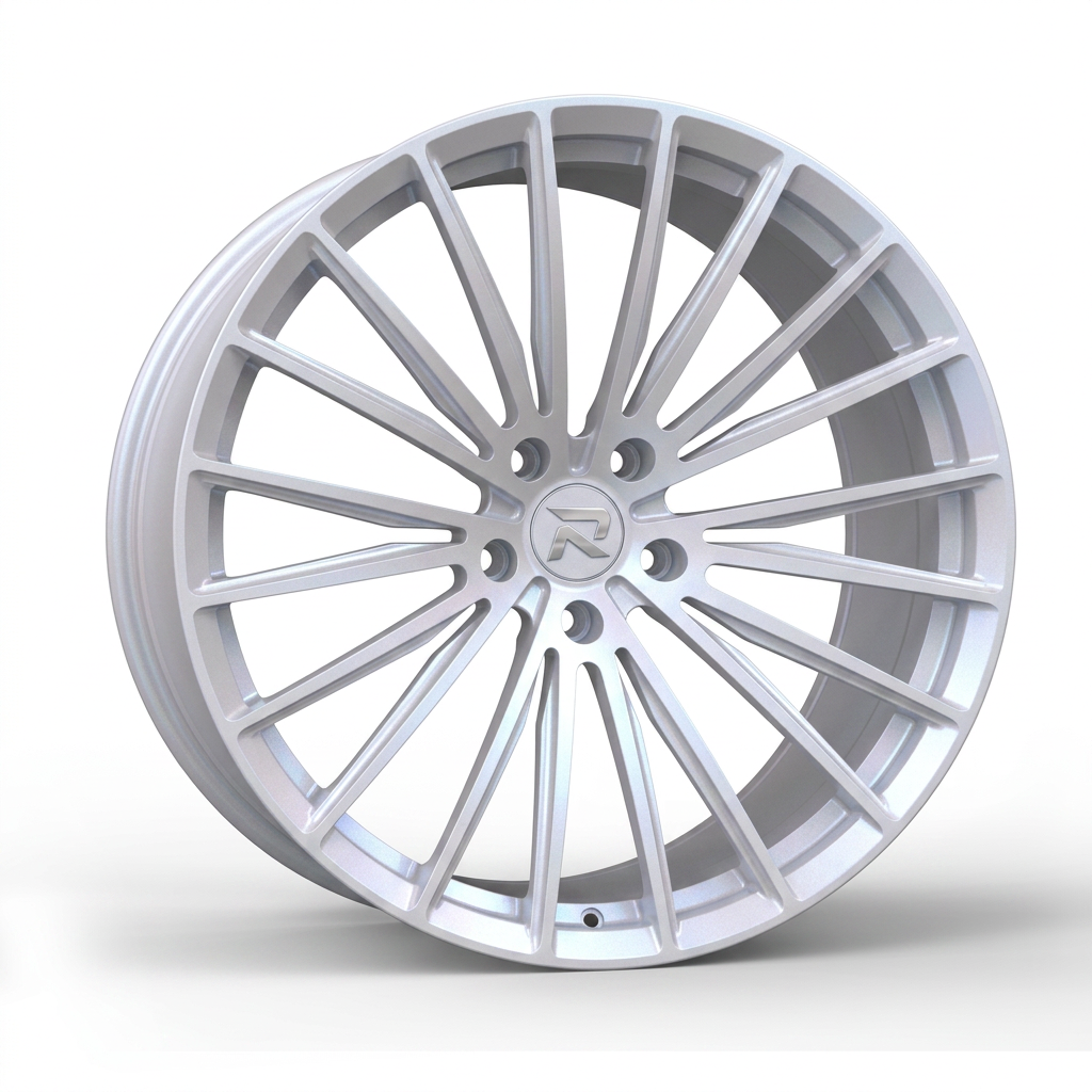 RZR CXXX forged wheel — Satin White Pearl