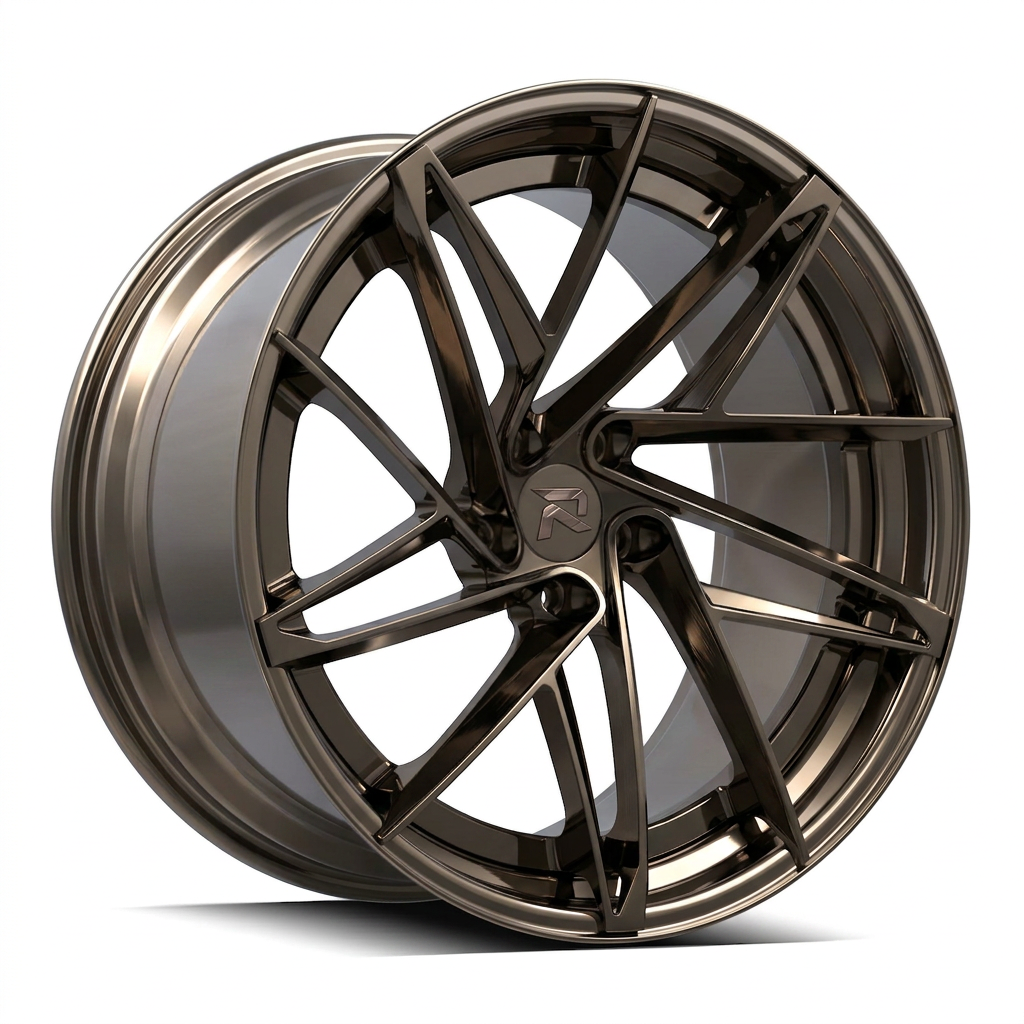RZR CII forged wheel — Tinted Bronze Chrome