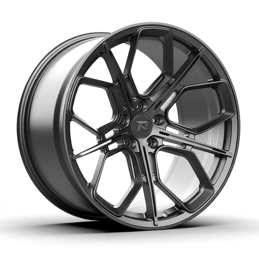 RZR CXXI forged wheel — Satin Gunmetal