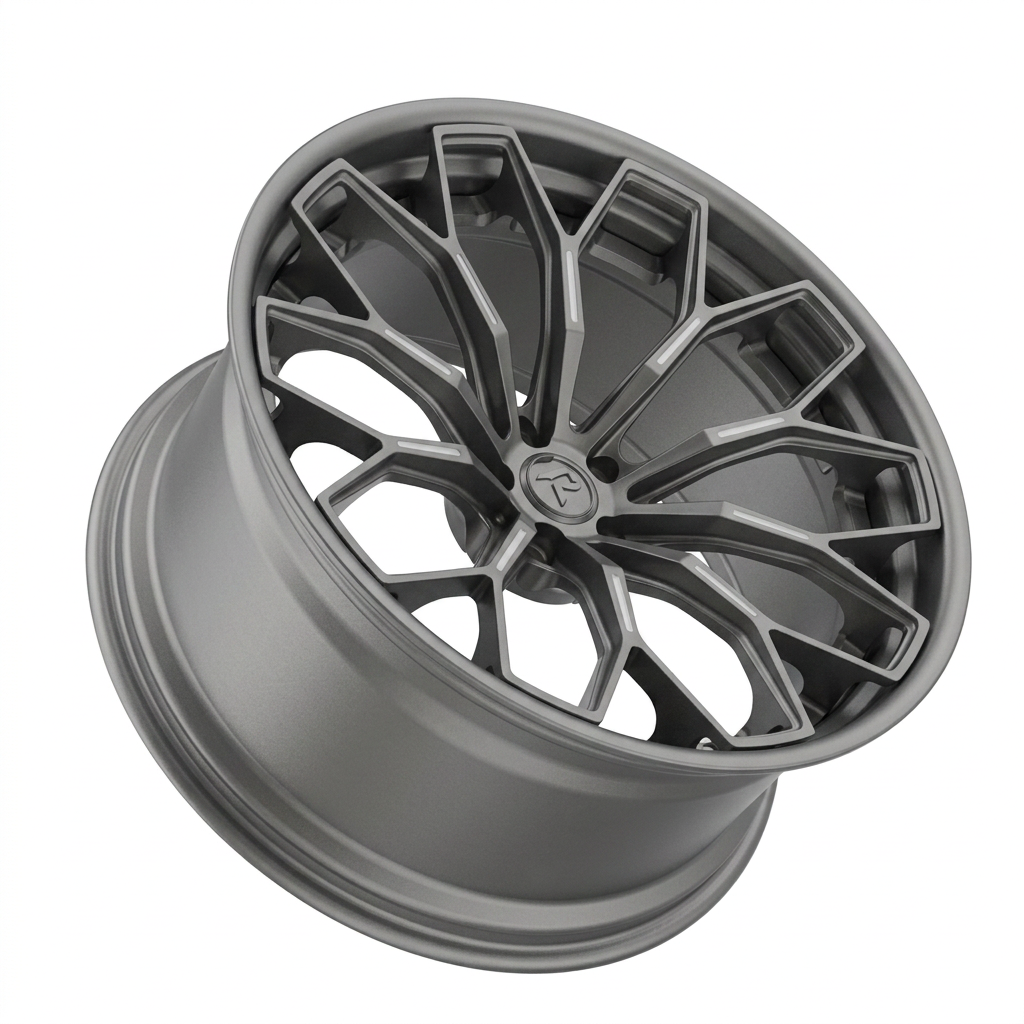 RZR LXVI forged wheel — Satin Gunmetal