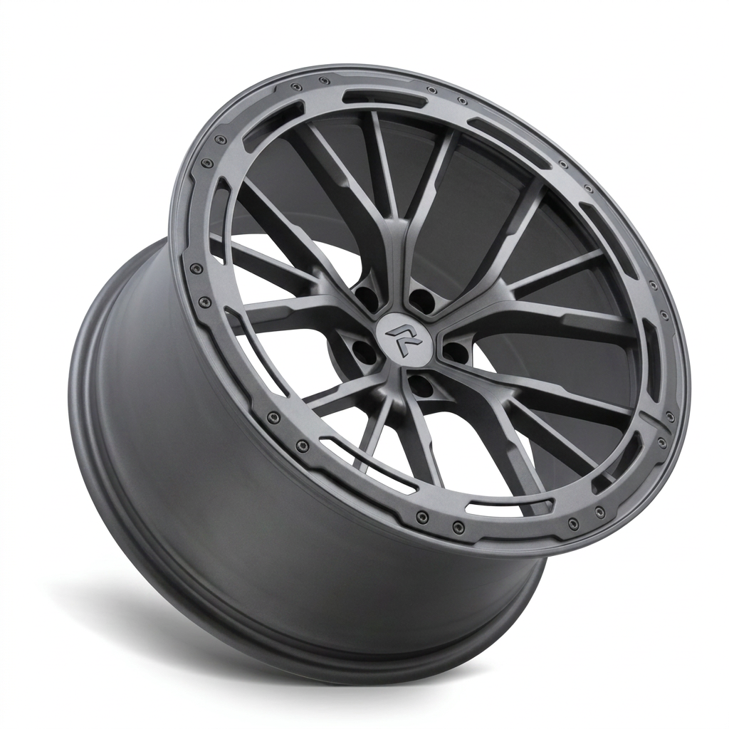 RZR LXXXIV forged wheel — Satin Gunmetal
