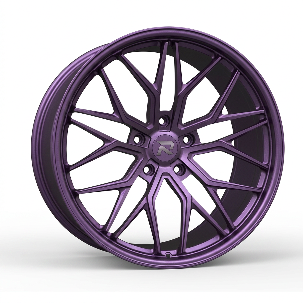 RZR CXXXI forged wheel — Satin Purple Metallic