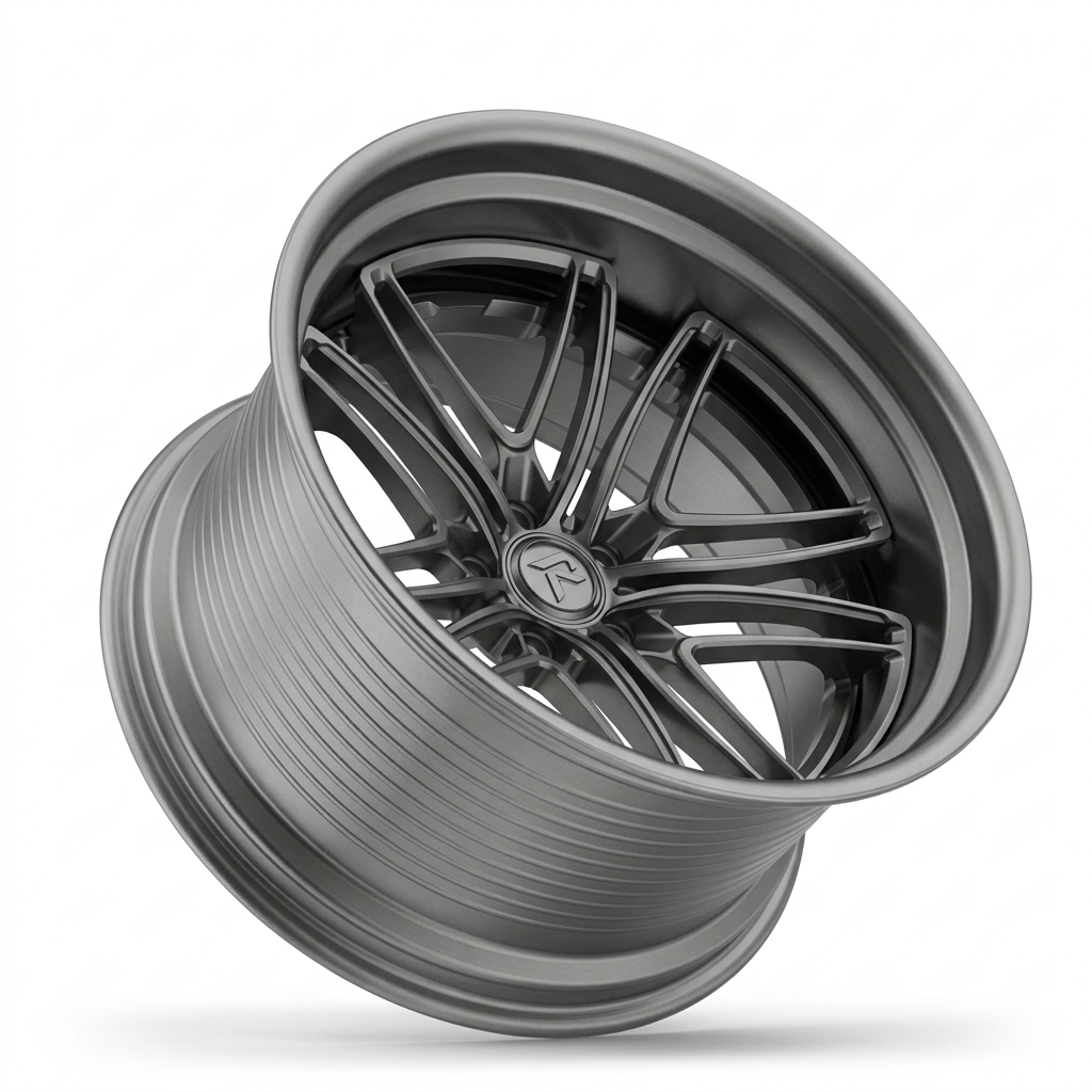 RZR LXVIII forged wheel — Satin Gunmetal