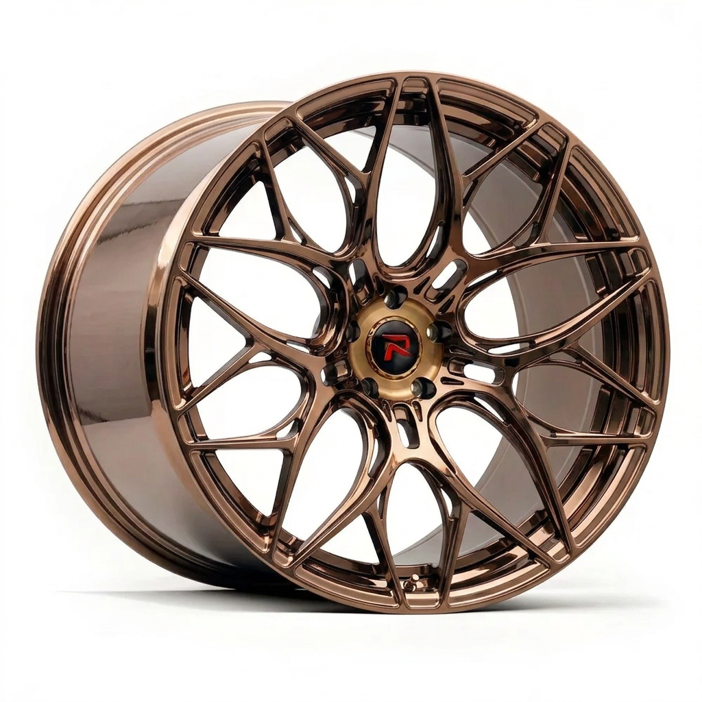 RZR LIV forged wheel — Tinted Bronze Chrome