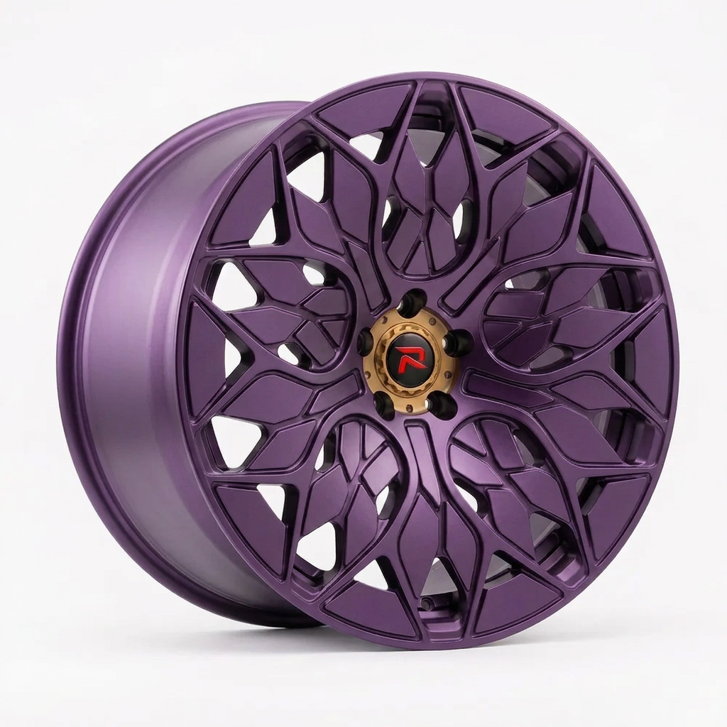RZR L forged wheel — Satin Purple Metallic