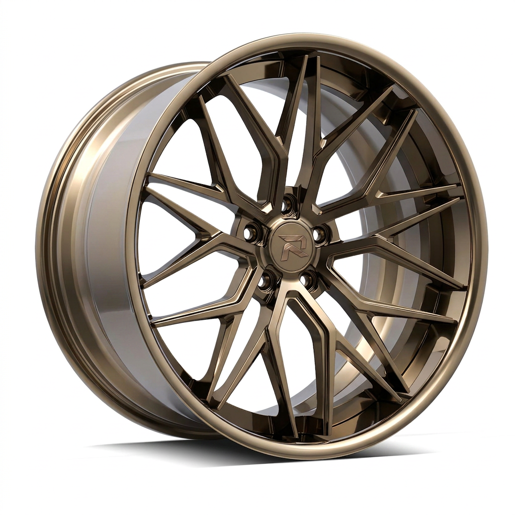 RZR XCV forged wheel — Tinted Bronze Chrome