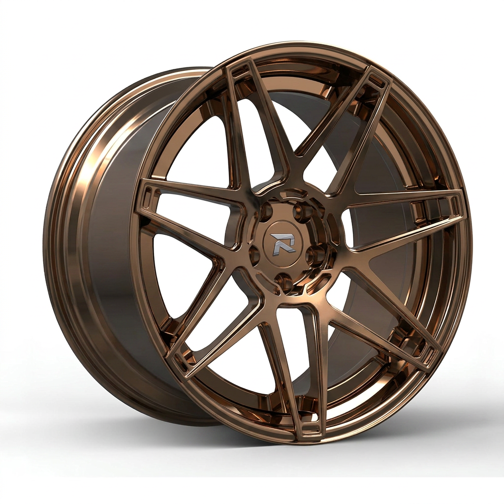 RZR CLXIV forged wheel — Tinted Bronze Chrome
