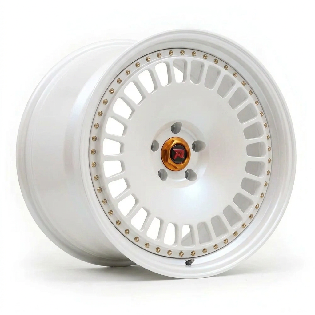 RZR XLI forged wheel — Satin White Pearl