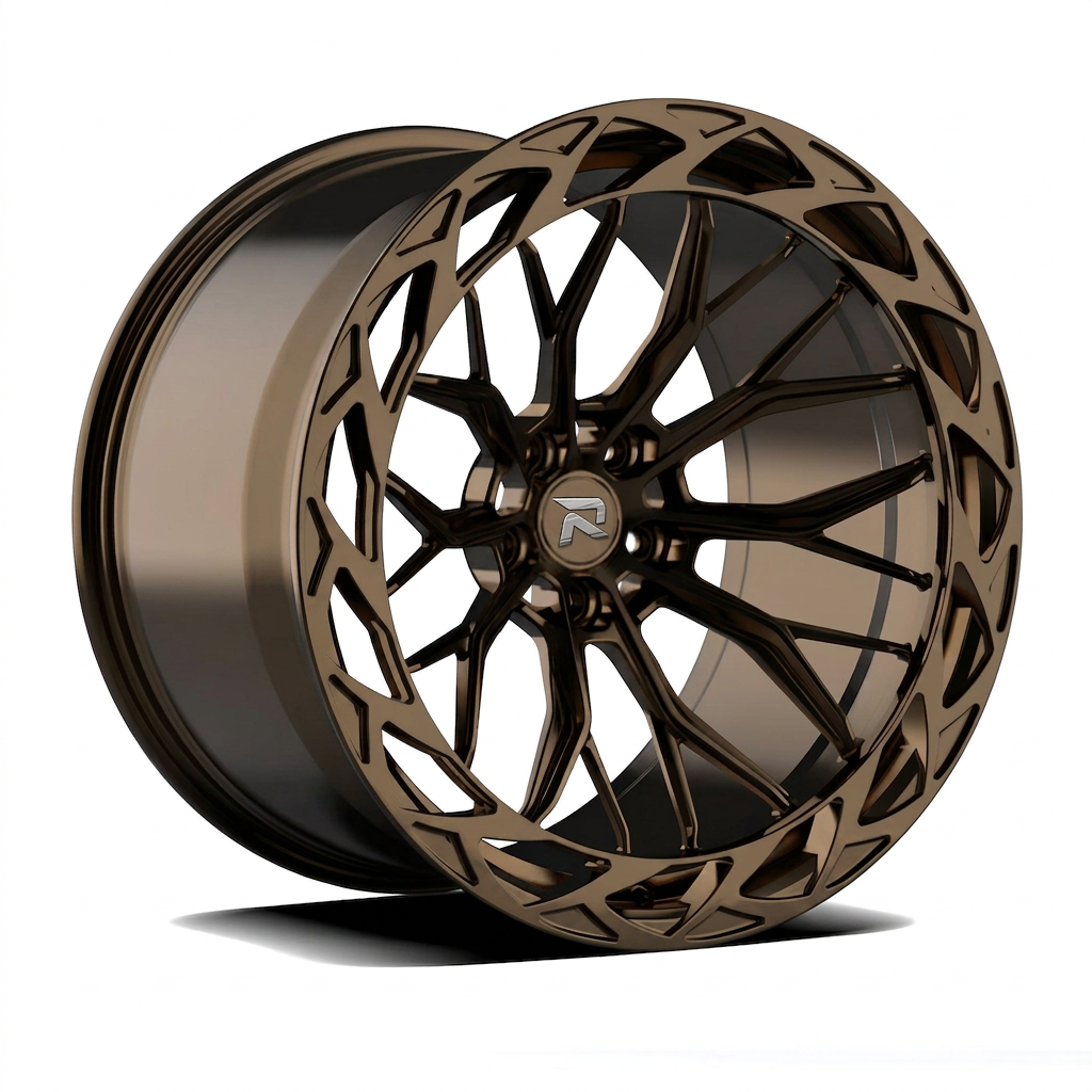 RZR CXXXIX forged wheel — Tinted Bronze Chrome