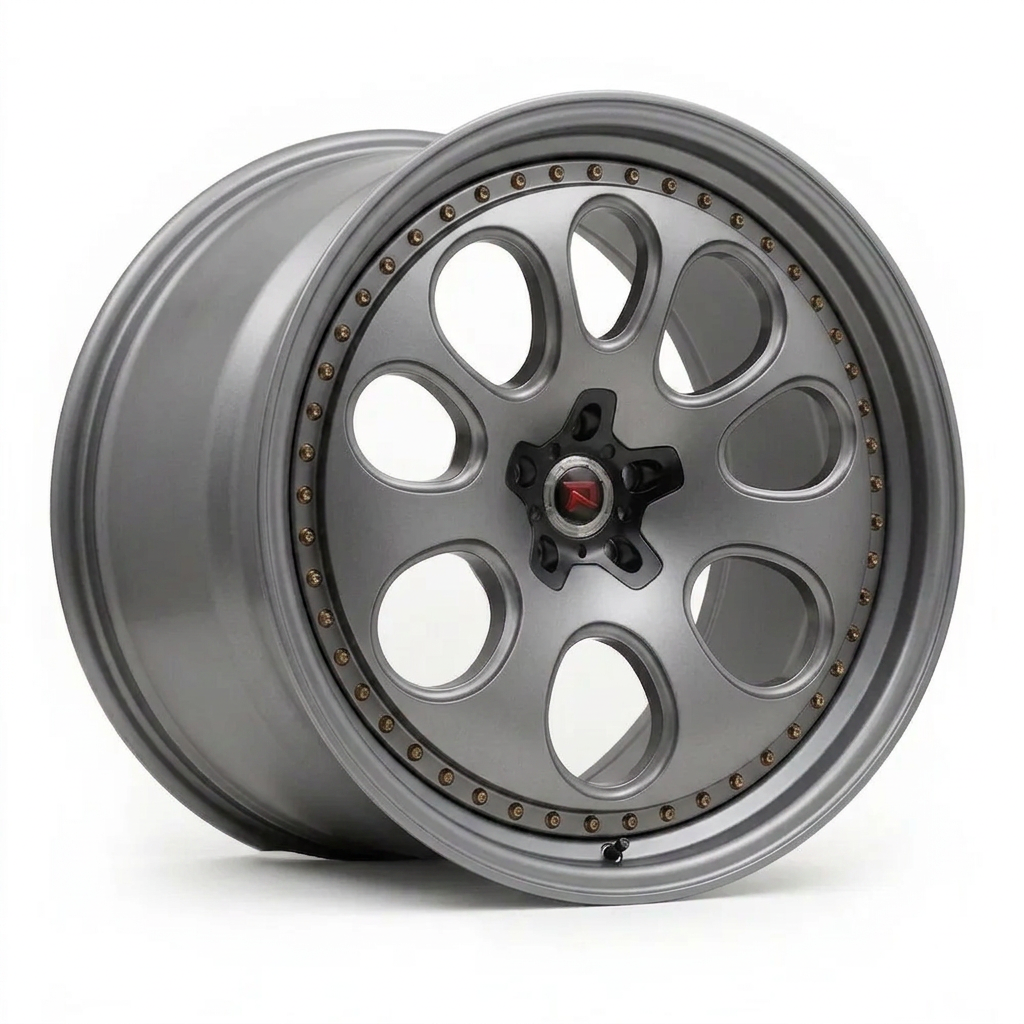 RZR XXIV forged wheel — Satin Gunmetal