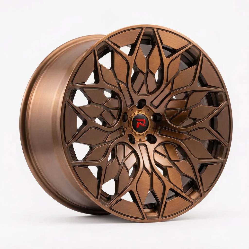 RZR L forged wheel — Metallic Copper Bronze