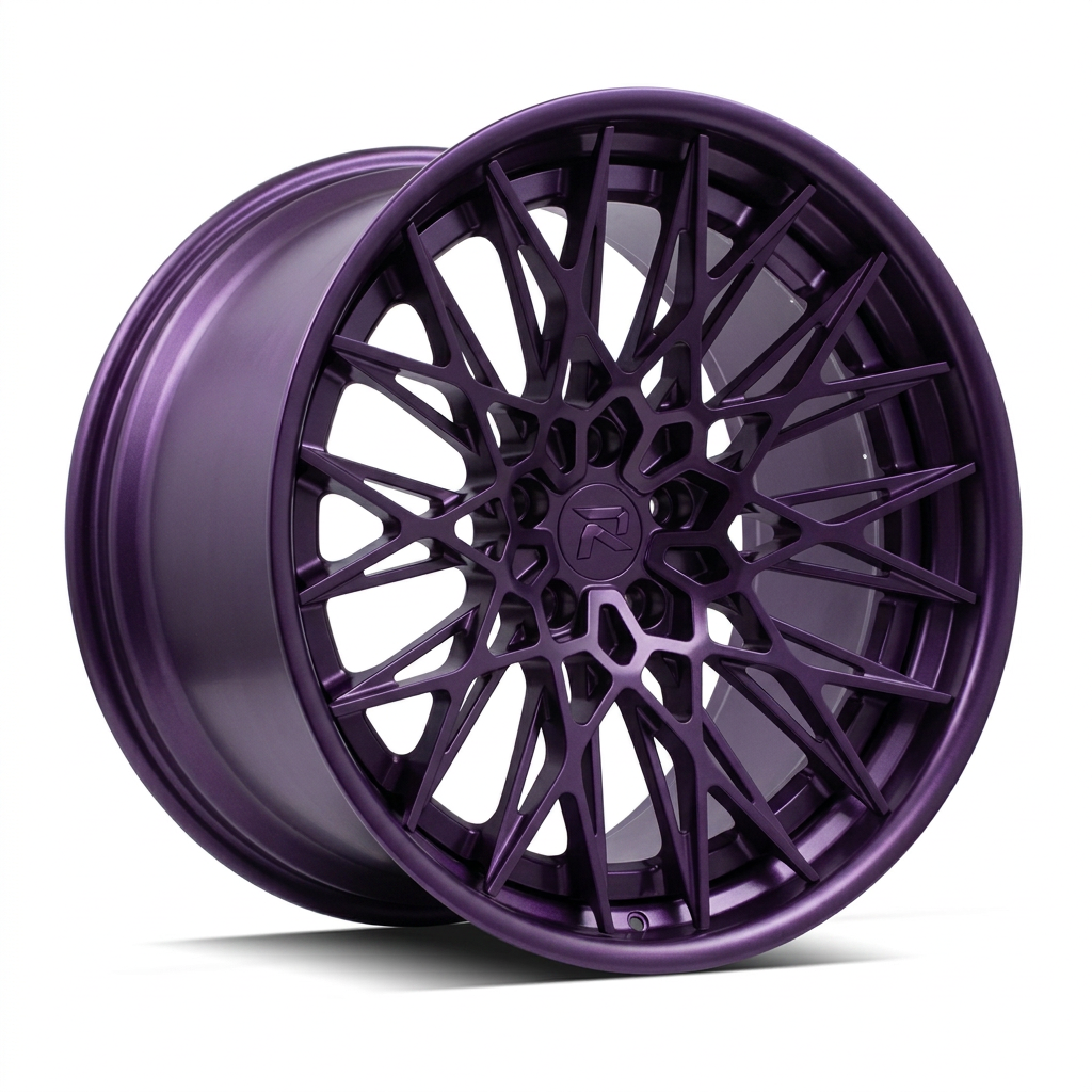 RZR CI forged wheel — Satin Purple Metallic