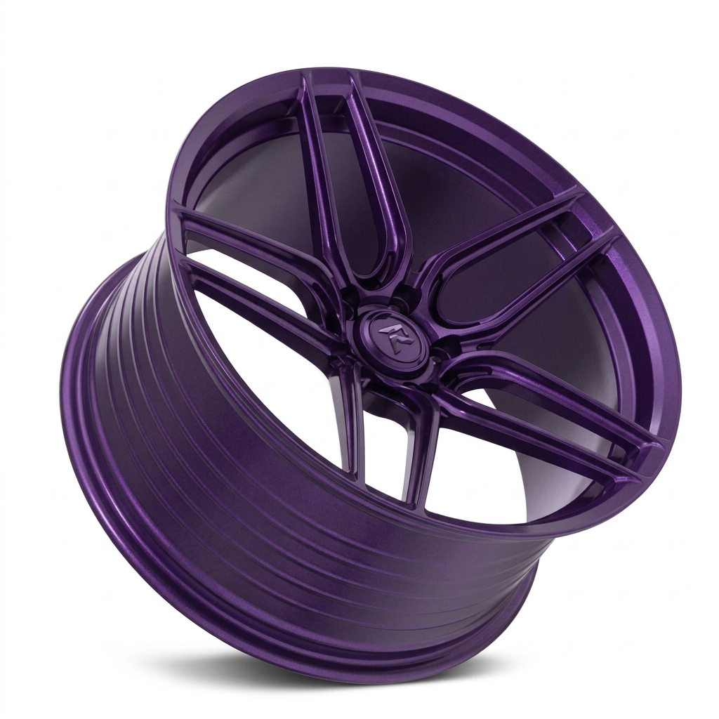 RZR XCI forged wheel — Satin Purple Metallic