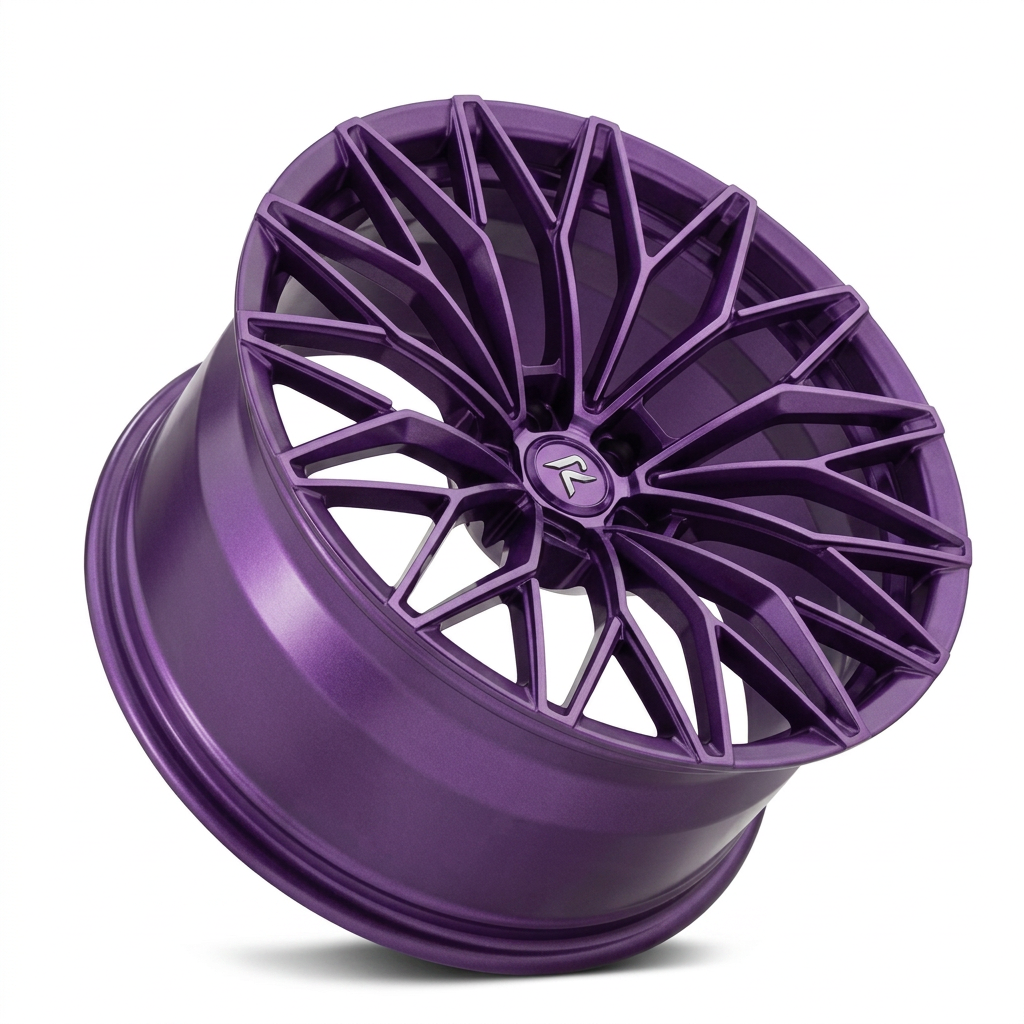 RZR LXXIX forged wheel — Satin Purple Metallic