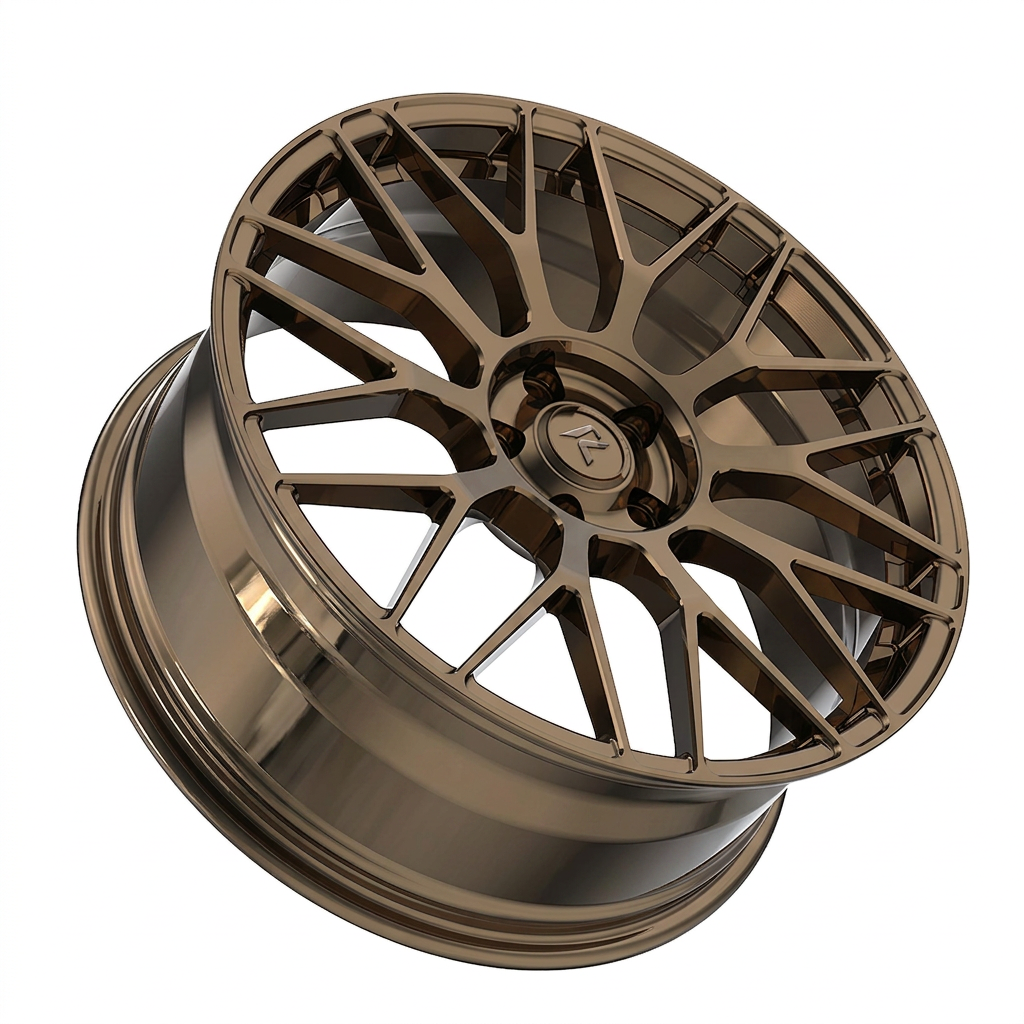 RZR LXXXIX forged wheel — Tinted Bronze Chrome