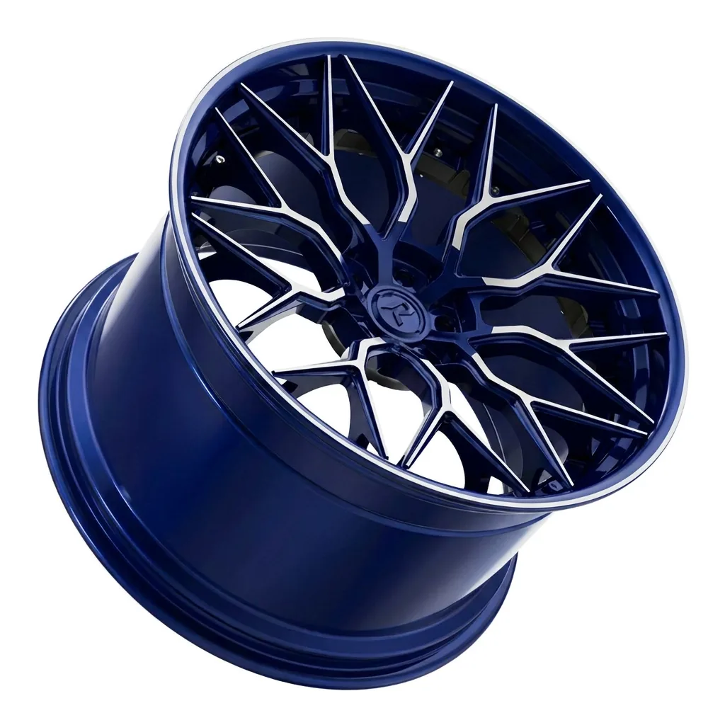 RZR I forged wheel — Candy Blue