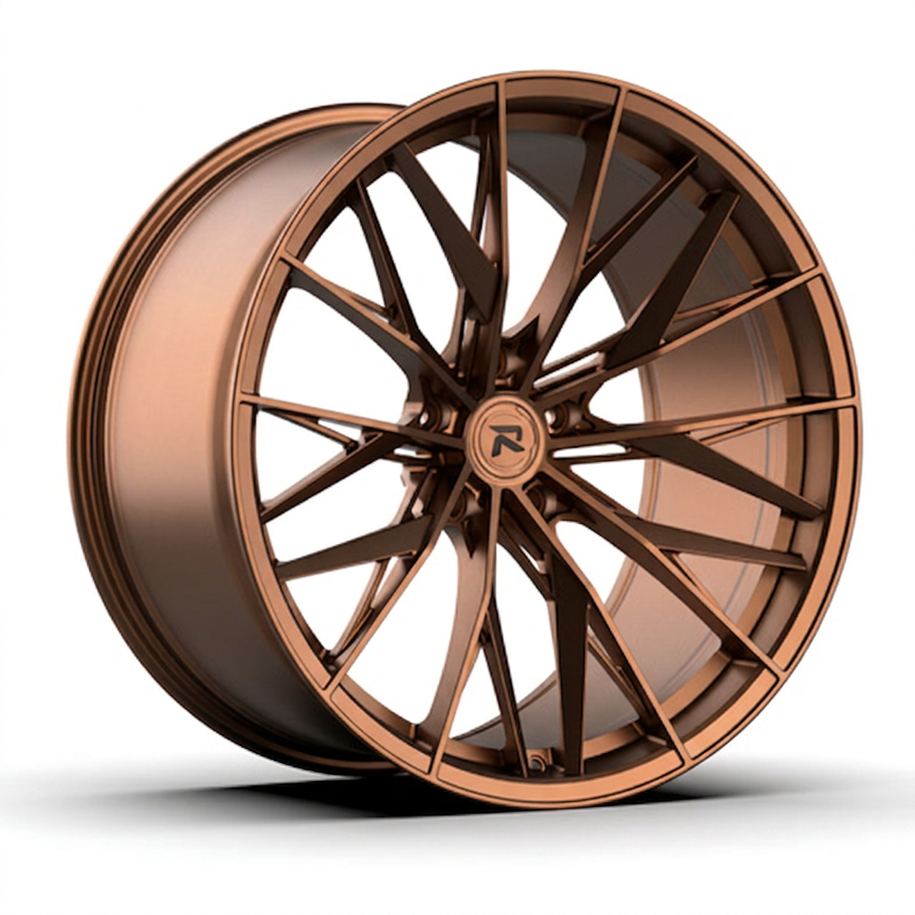 RZR CXXXVI forged wheel — Metallic Copper Bronze
