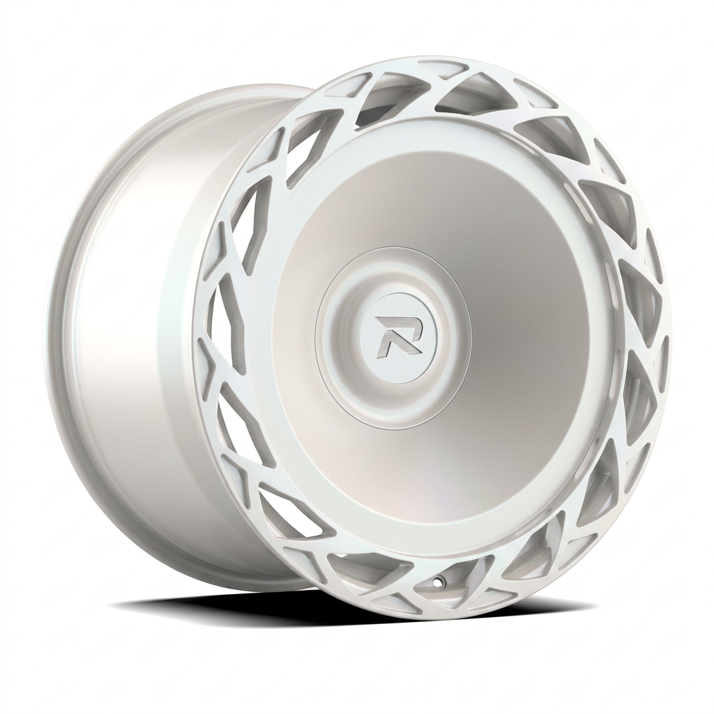 RZR CLXXXIII forged wheel — Satin White Pearl