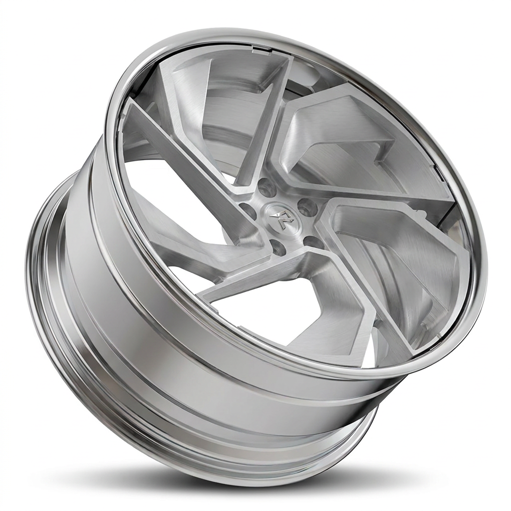 RZR X forged wheel — Brushed Aluminium