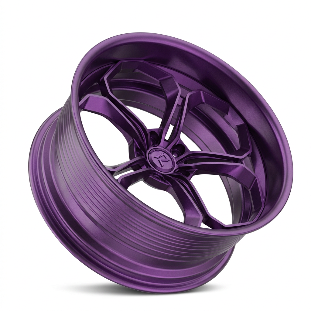 RZR LXIV forged wheel — Satin Purple Metallic