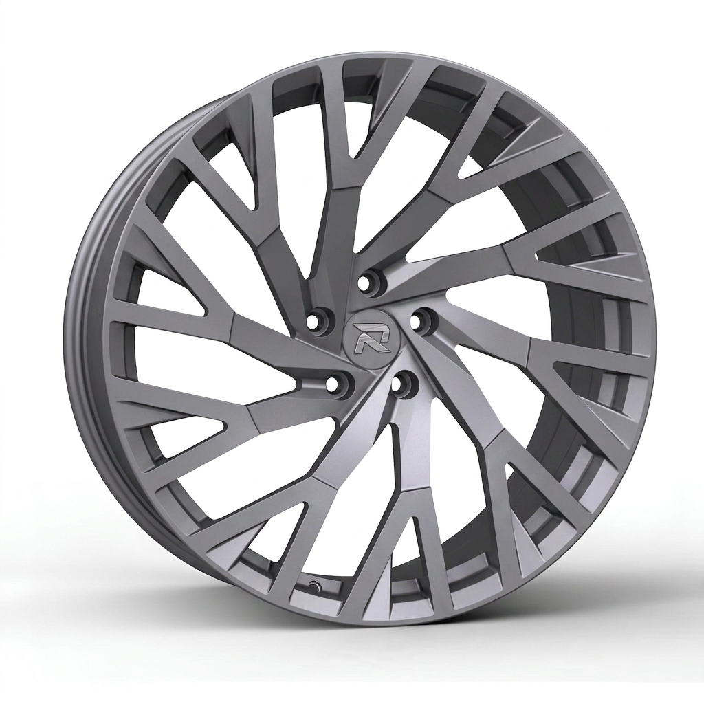 RZR CCV forged wheel — Satin Titanium Grey