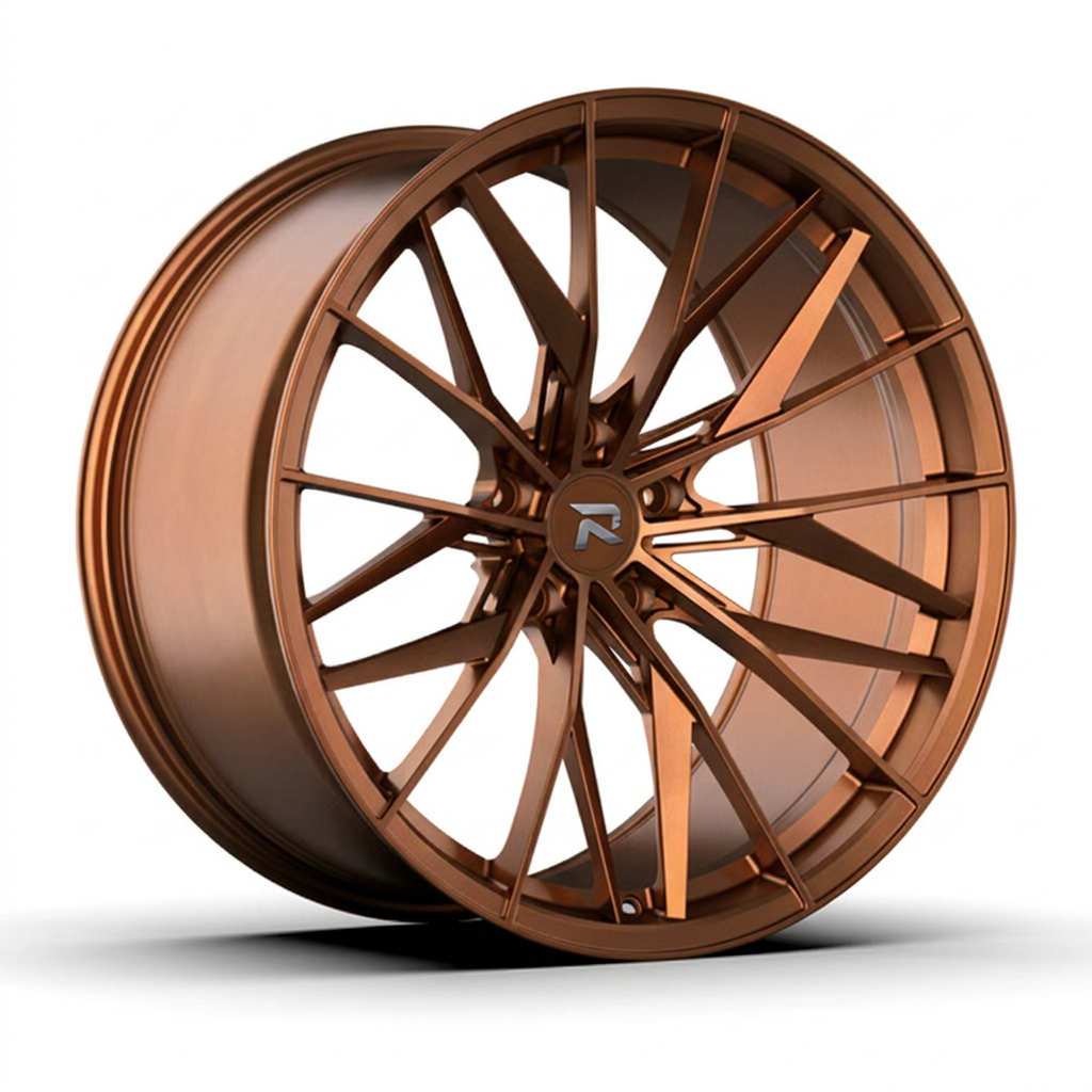 RZR CXXXVIII forged wheel — Metallic Copper Bronze