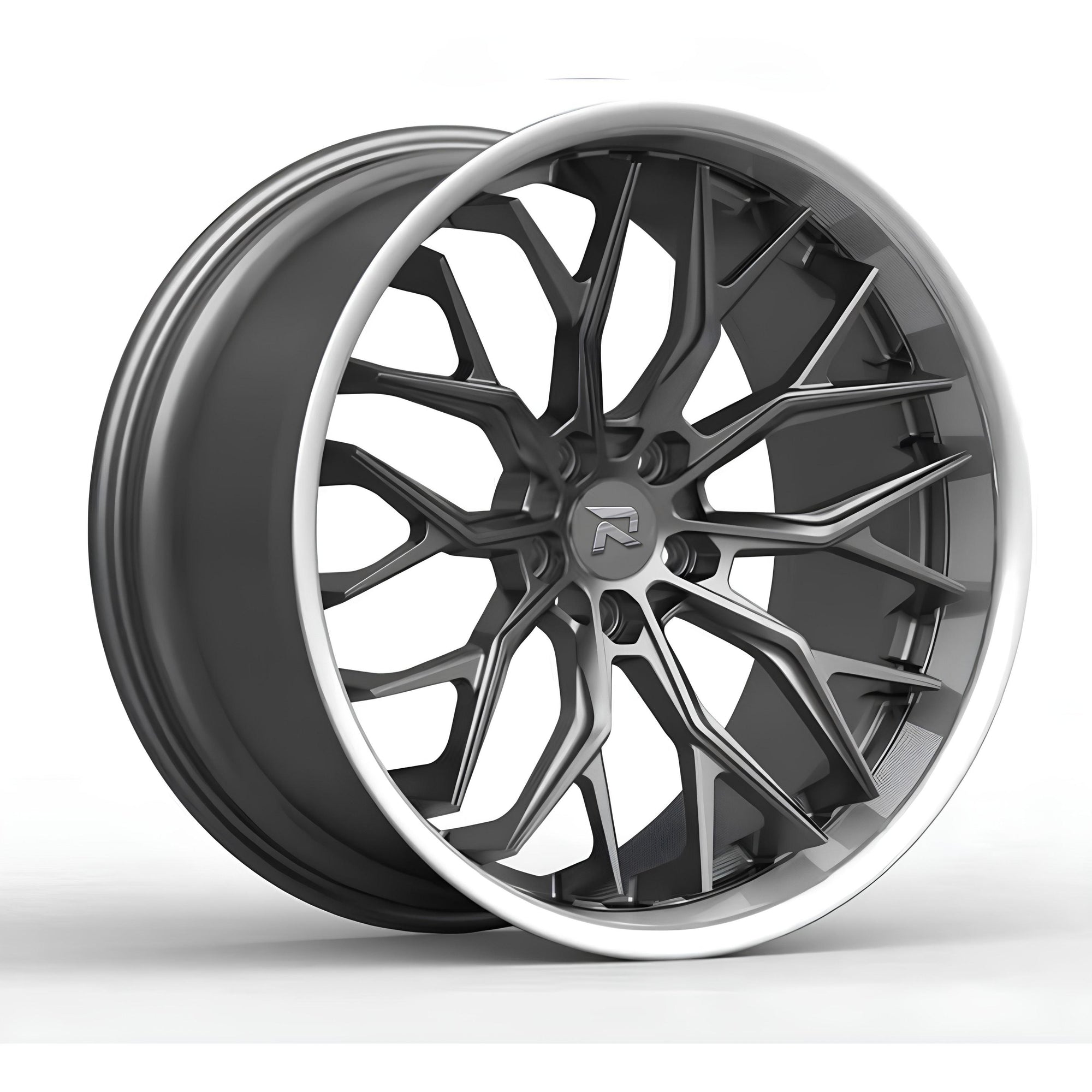 RZR CXCVI forged wheel for BMW M8 Competition — A complex multi-branch design.