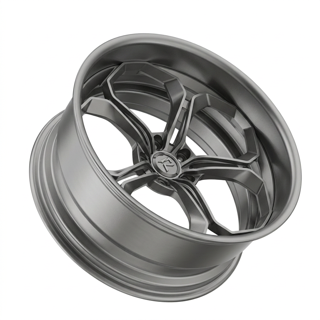 RZR LXIV forged wheel — Satin Gunmetal