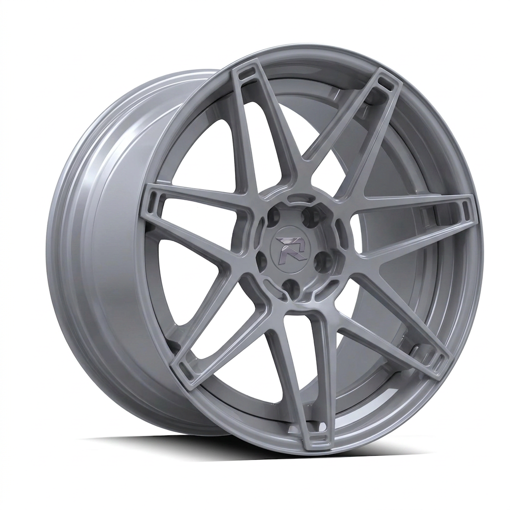 RZR XCVIII forged wheel — Gloss Nardo Grey