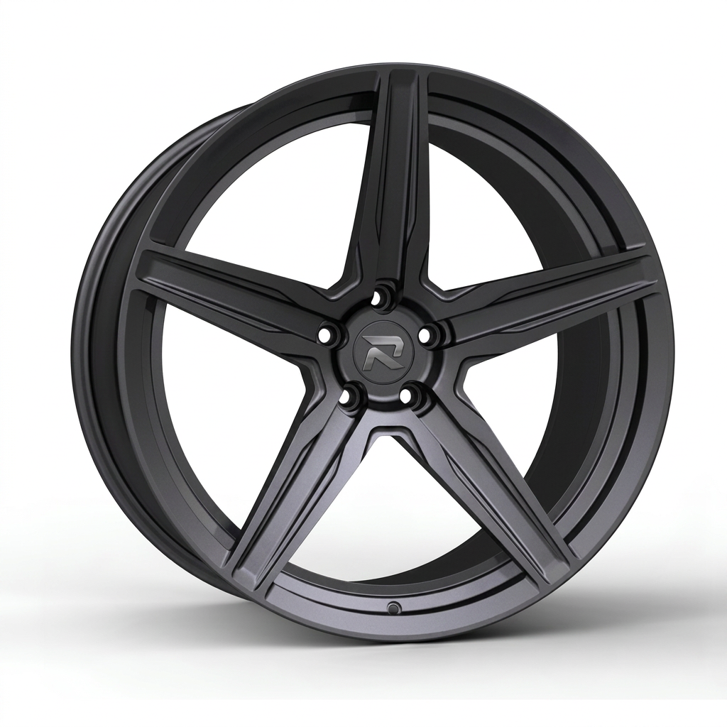 RZR CXXVIII forged wheel — Satin Gunmetal