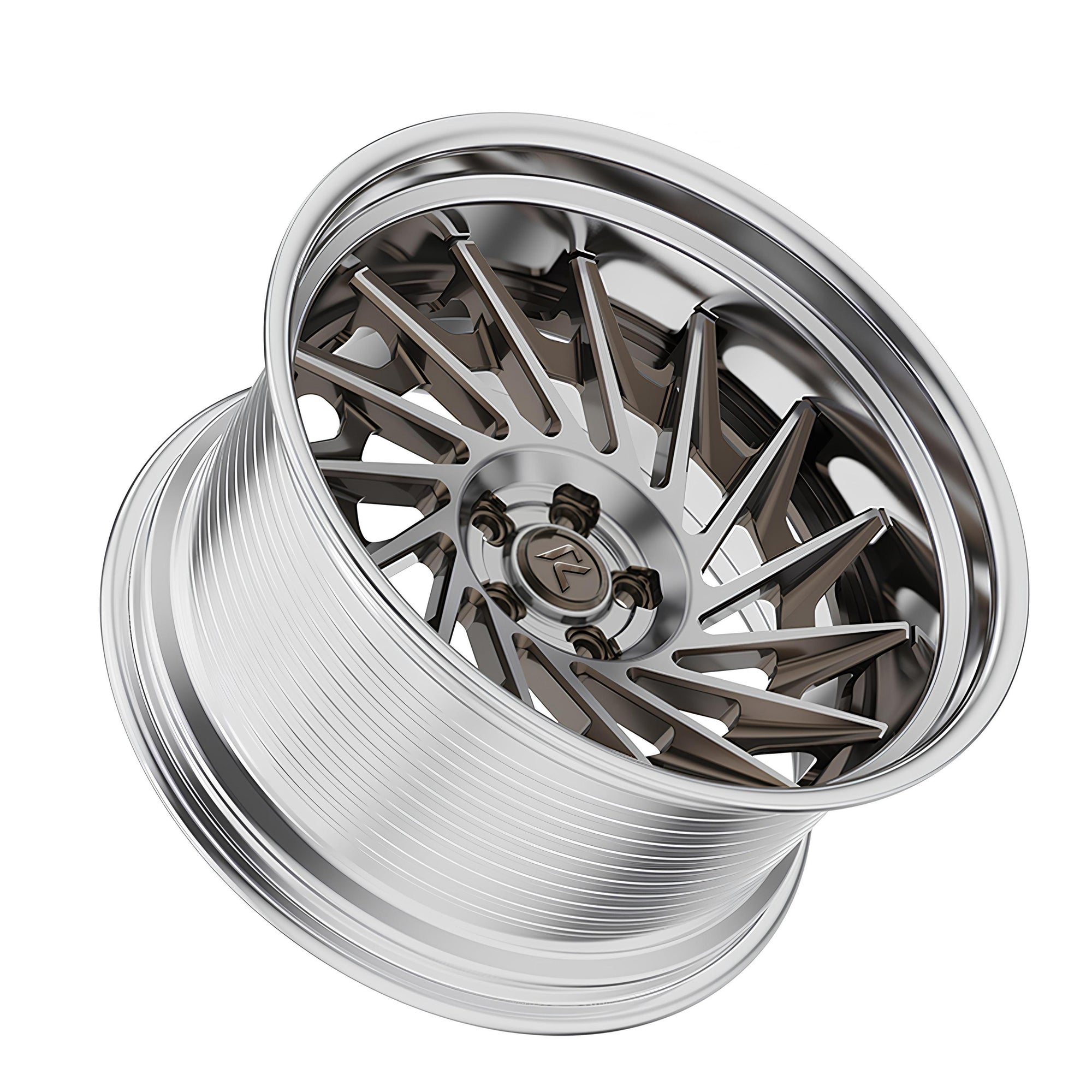 RZR LXIII forged wheel for McLaren 720S — A fine root-web design.