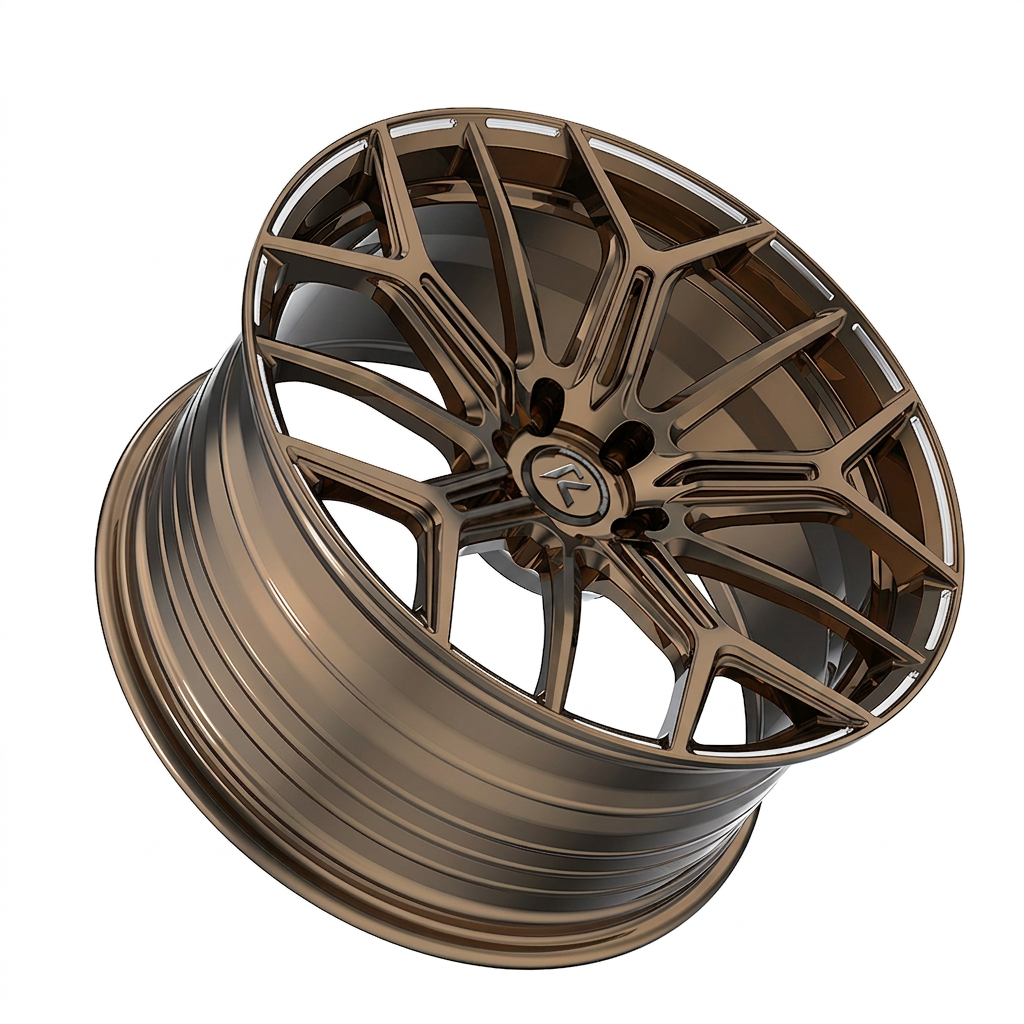 RZR LXXXVI forged wheel — Tinted Bronze Chrome