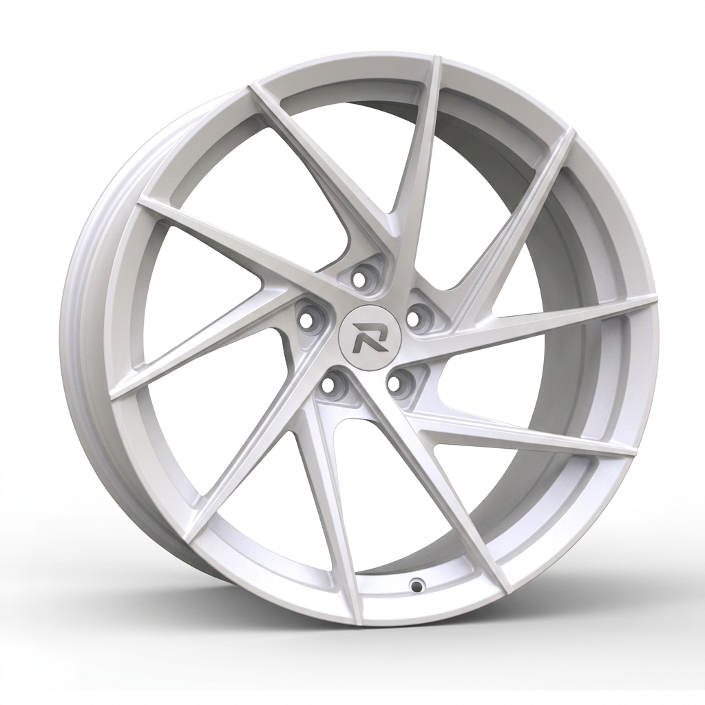 RZR CXI forged wheel — Satin White Pearl