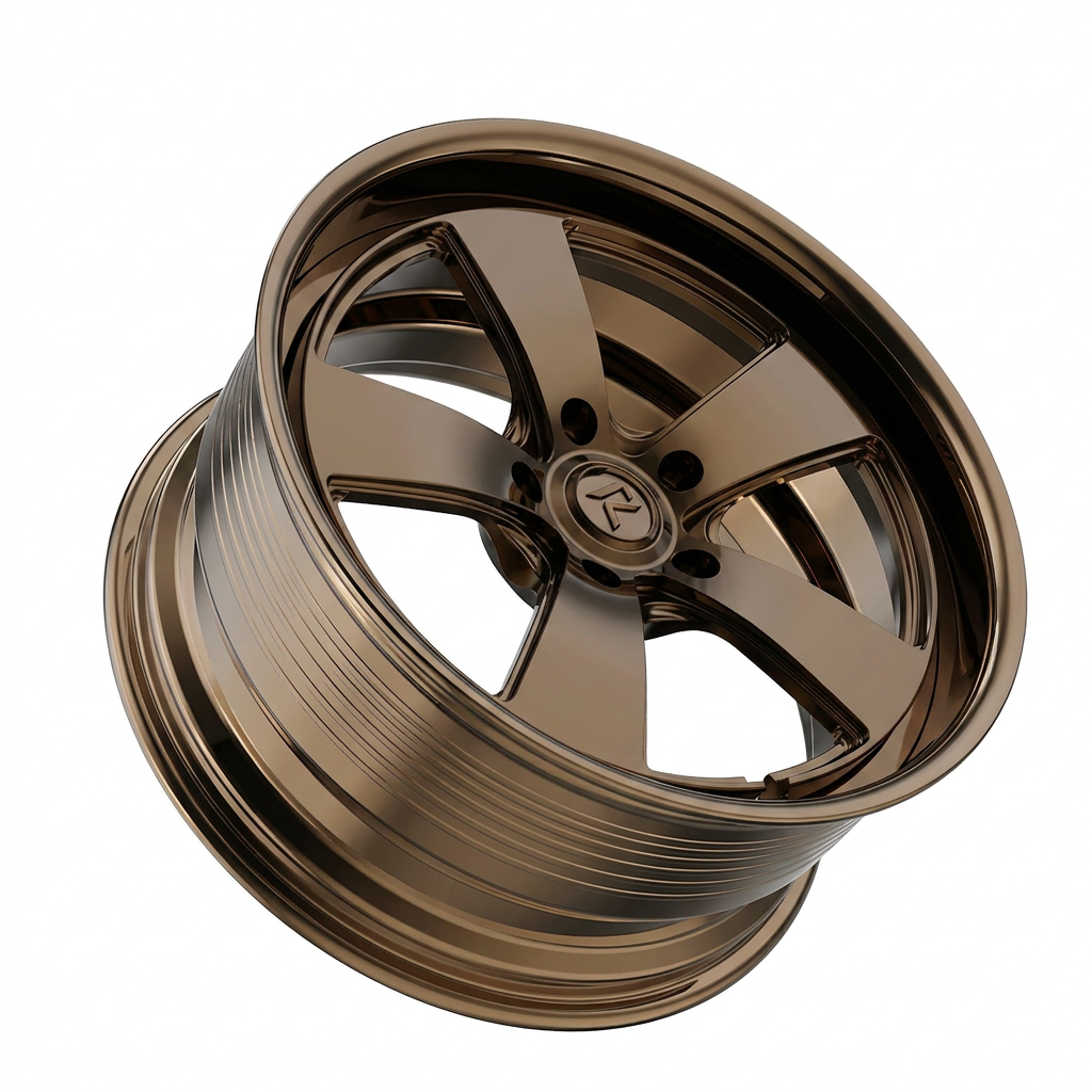 RZR LXVII forged wheel — Tinted Bronze Chrome