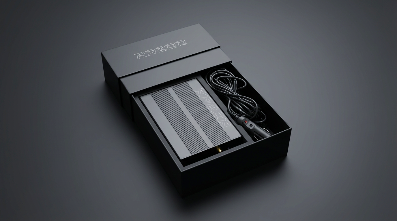RAZOR remote control receiver in packaging