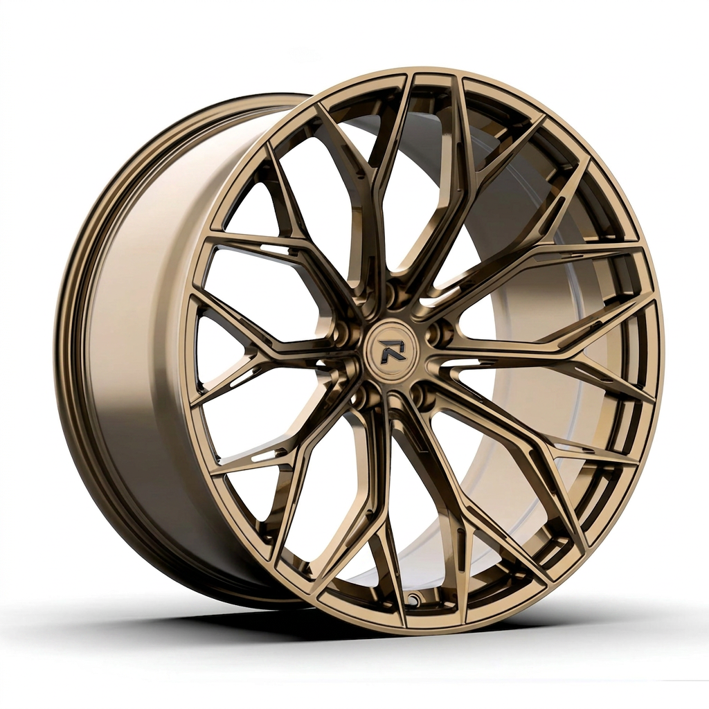 RZR CLI forged wheel — Tinted Bronze Chrome