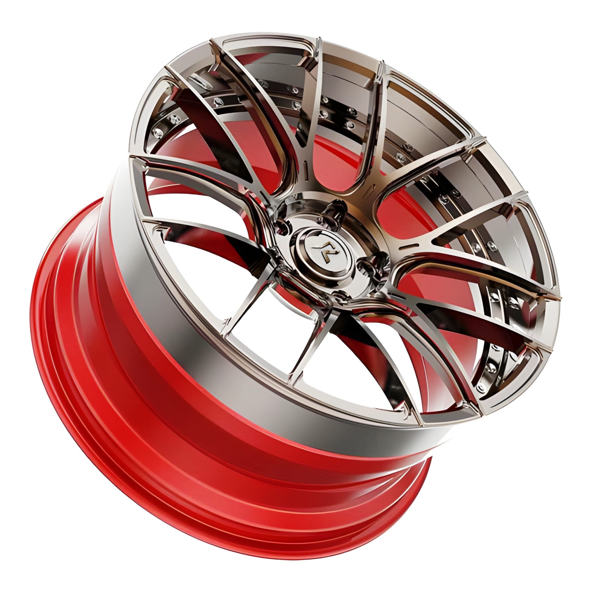 RZR II forged wheel for Mercedes-AMG GT — A twin five-spoke design with tapered blade profiles for a refined, sculpted profile.