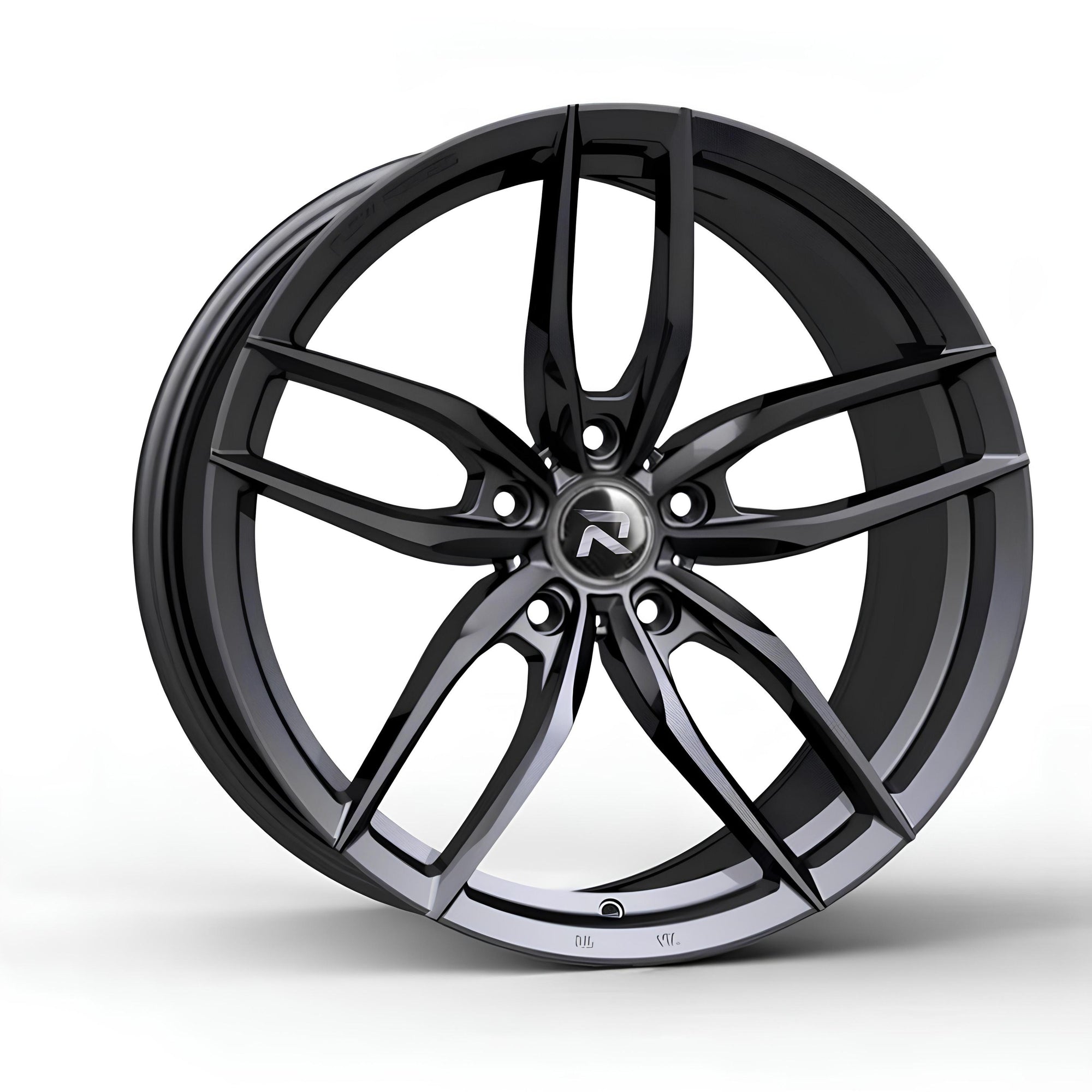 RZR CXCIII forged wheel for BMW M3 (G80) — A thin five-arm racing design.