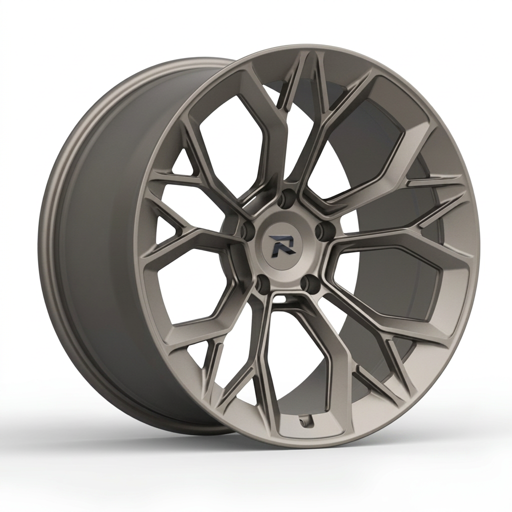 RZR CLIII forged wheel — Satin Titanium Grey