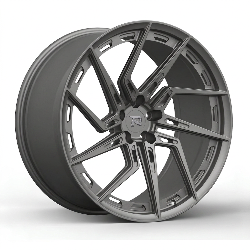 RZR CC forged wheel — Satin Gunmetal