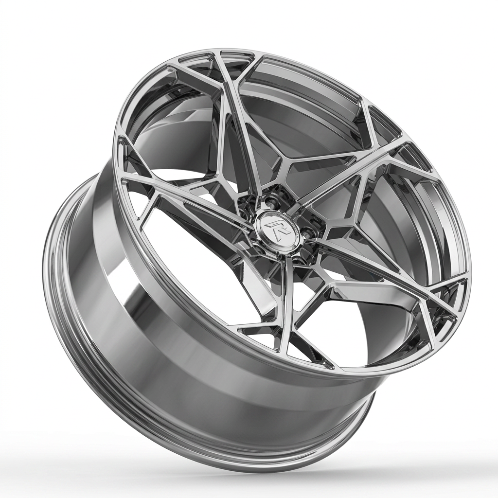 RZR XC forged wheel — Full Polished Chrome