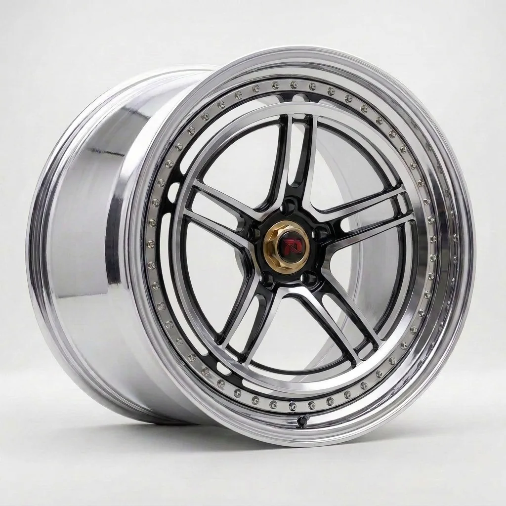 RZR LVII bespoke finish — Gloss Black / Machined Face