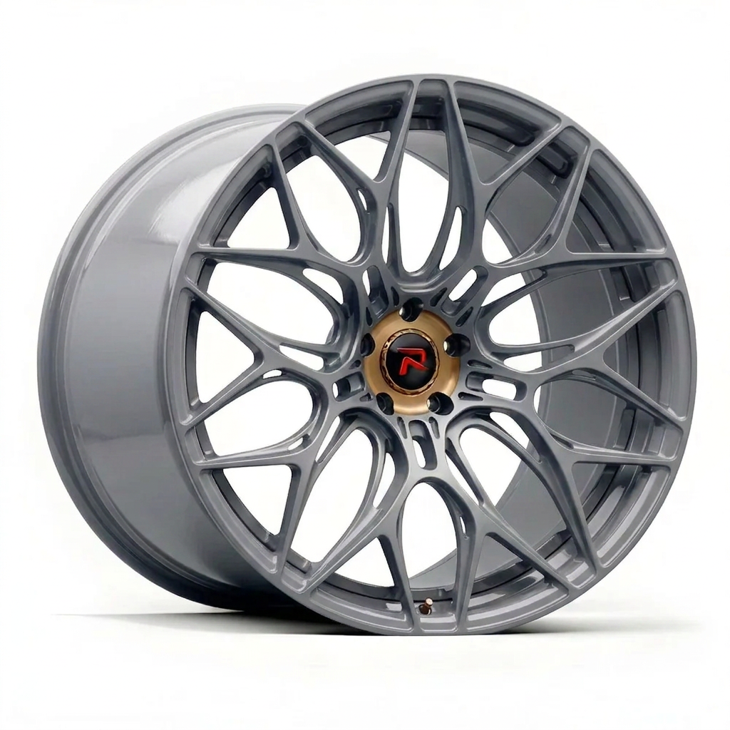 RZR XLVII forged wheel — Gloss Nardo Grey