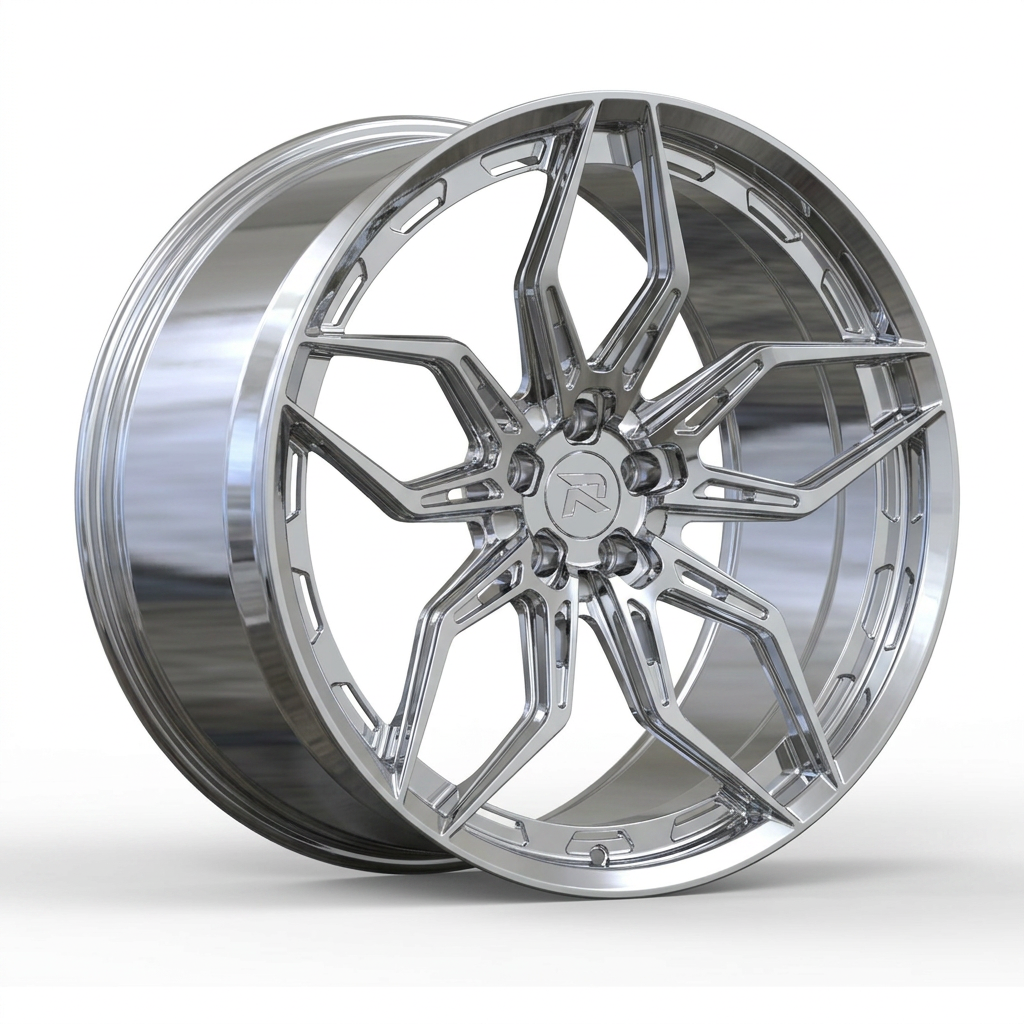 RZR CL forged wheel — Full Polished Chrome