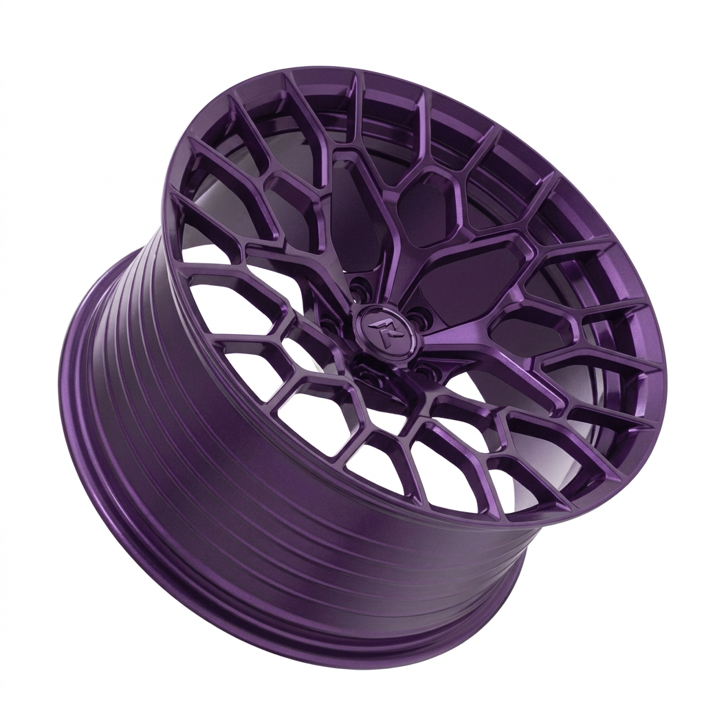 RZR LXXXIII forged wheel — Satin Purple Metallic