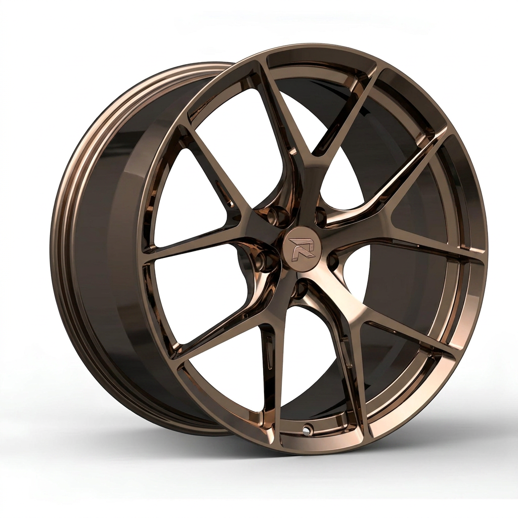 RZR CCI forged wheel — Tinted Bronze Chrome
