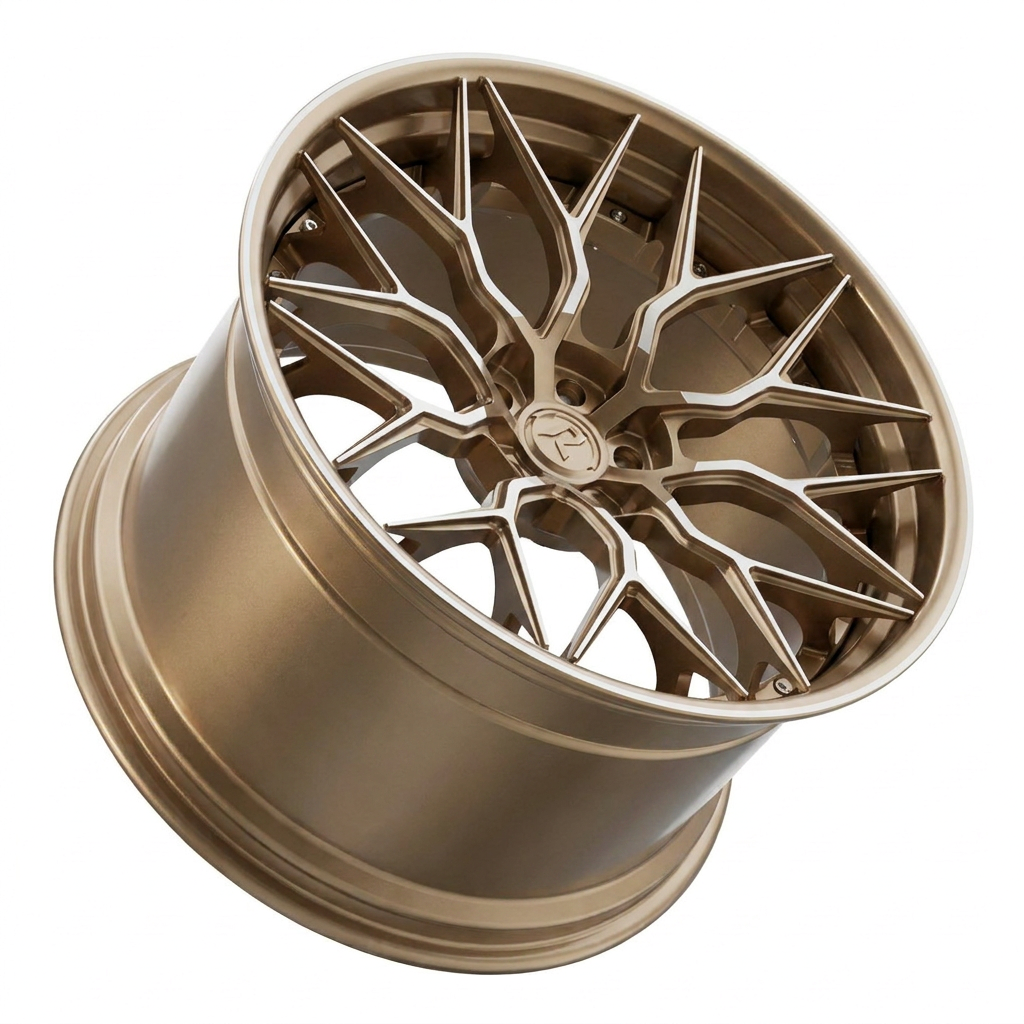 RZR I forged wheel — Satin Bronze