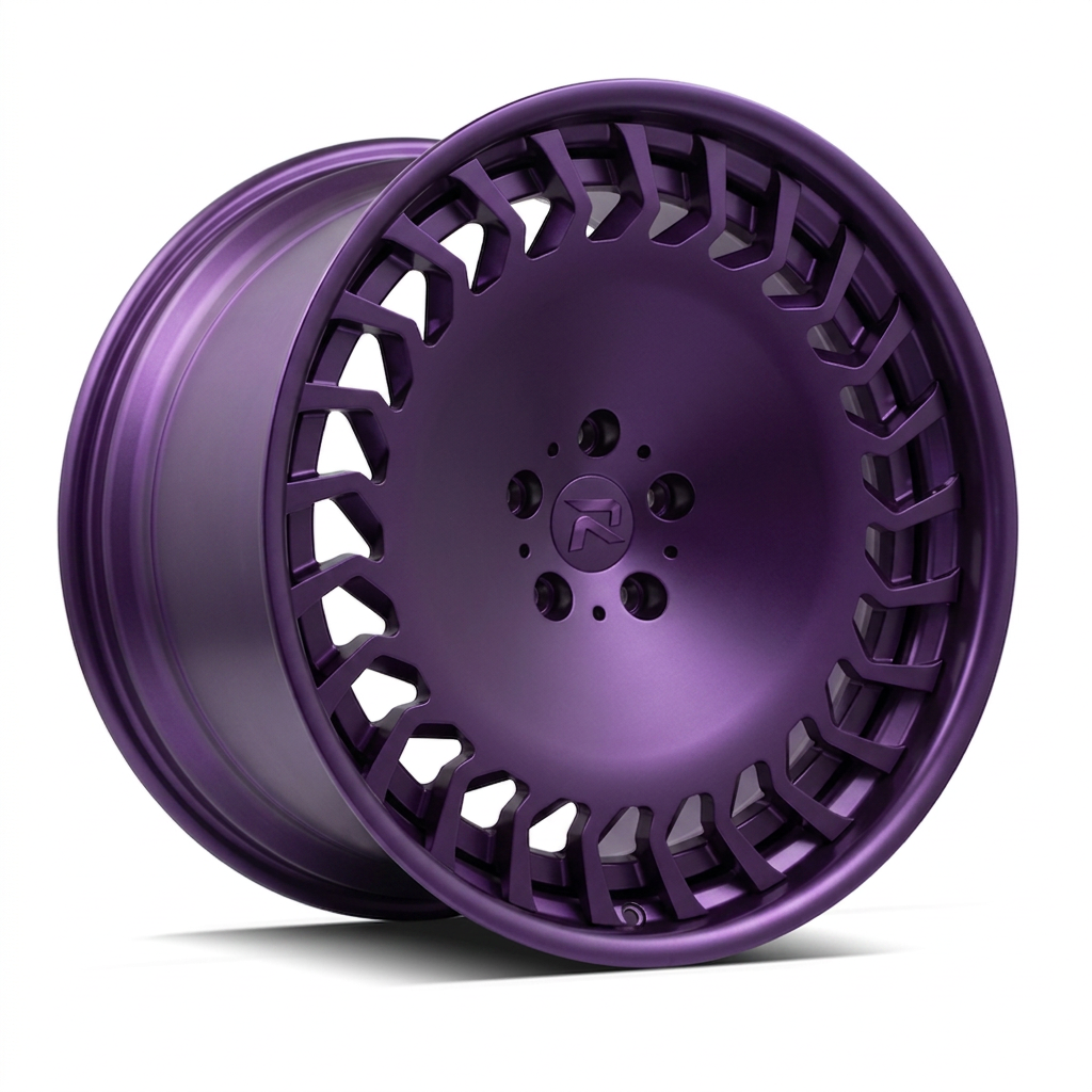 RZR CX forged wheel — Satin Purple Metallic