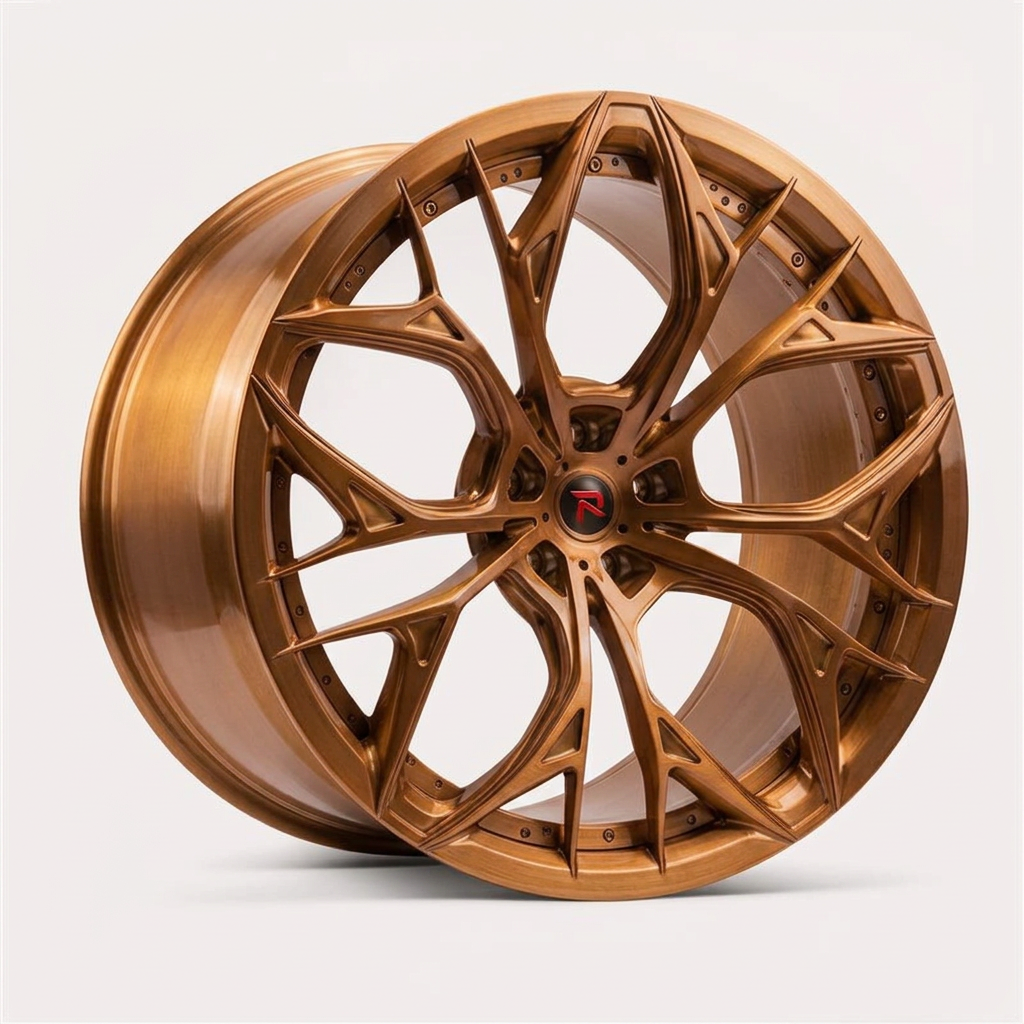 RZR XXII forged wheel — Metallic Copper Bronze